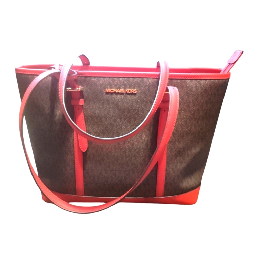 NWT Women's MK Michael Kors Jet Set Travel Purse Bag
